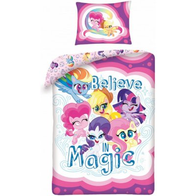 Halantex My Little Pony Believe Magic MLP-2004BL 140x200 70x90 – Sleviste.cz