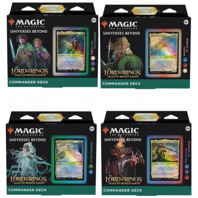 Wizards of the Coast Magic The Gathering: LotR - Tales of the Middle-Earth Commander Deck Set – Hledejceny.cz