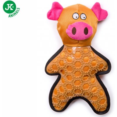 JK ANIMALS nylonová pískací hračka Prase, 29 cm – Zboží Mobilmania