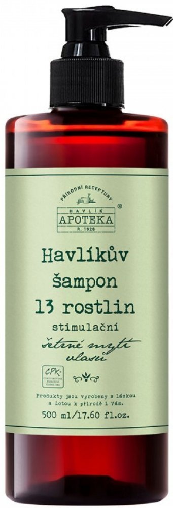 Havlíkova apoteka šampon 13 rostlin 500 ml | Srovnanicen.cz