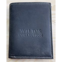 Wild´s Collection Pánská kožená peněženka grey
