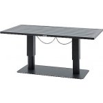DEOKORK Hliníkový výsuvný stůl LYON 150x80 cm antracit – Hledejceny.cz