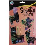 Grafix Škrabací obrázek s doplňky lama – Sleviste.cz