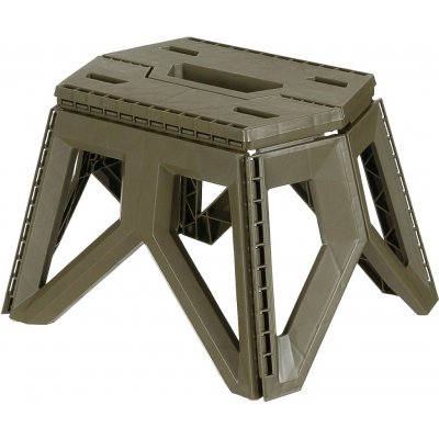 Skládací turistická židle MFH Fox Outdoor Camping Stool 24 cm Olive – Hledejceny.cz