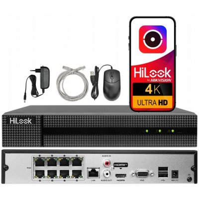 Hikvision HiLook NVR-108MH-C/8P – Zboží Živě