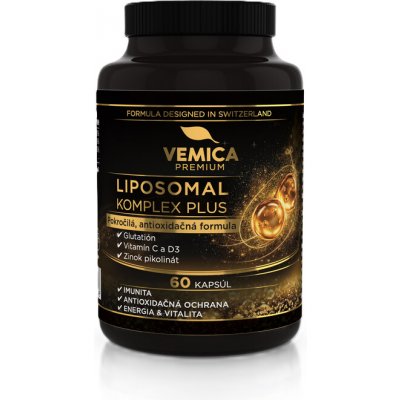VEMICA Premium Liposomal Komplex Plus 60 kapslí – Hledejceny.cz