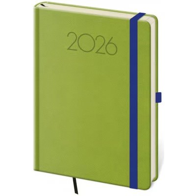 New Praga A5 denní 2026 zelený – Zboží Živě