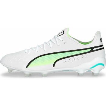 Puma King Ultimate 21 FG/AG bílo-zelené 107097 03