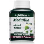 MedPharma Meduňka + Chmel + Kozlík 67 tablet – Sleviste.cz