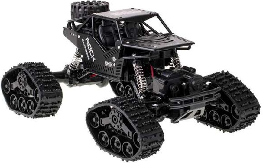 S-Idee Strong Climbing Car 4WD METAL ALU karoserie kola i pásy RTR černá 1:16