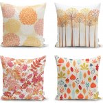 Minimalist Cushion Covers žlutá/oranžová 45 x 45 cm – Hledejceny.cz