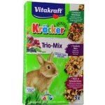 Vitakraft Kräcker Trio-mix králík zelenina & ořech & lesní plody 3 x 56 g – Hledejceny.cz