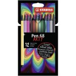 Stabilo pen 68 Brush Arty 12 ks 568/12-21-20 – Hledejceny.cz