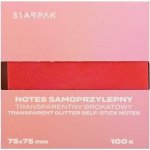 Poznámkový samolepící bloček 75x75/100k Transparentní Ombre Dark C5 Starpak 576525 – Hledejceny.cz