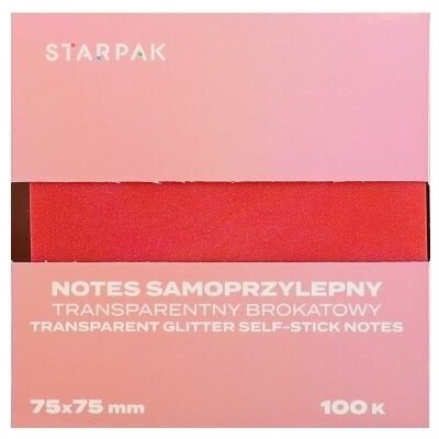 Poznámkový samolepící bloček 75x75/100k Transparentní Ombre Dark C5 Starpak 576525 – Hledejceny.cz