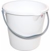 Úklidový kbelík Petra Plast Plastové vědro 8 l s výlevkou do domácnosti bílá