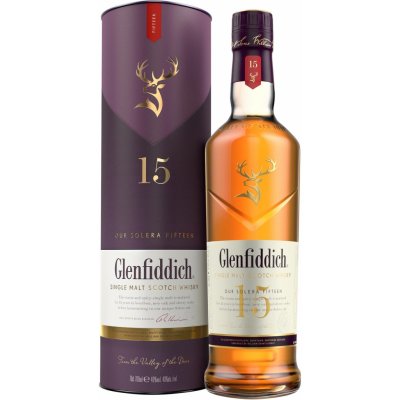 Glenfiddich Whisky 15y 40% 0,7 l (tuba) – Zboží Mobilmania