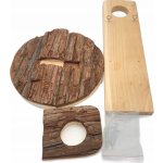 Trixie Natural Living Stojan na napáječku dřevěný 18 x 30 x 18 cm – Zboží Dáma