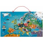Playtive Dřevěná magnetická mapa mapa Evropy – Zbozi.Blesk.cz