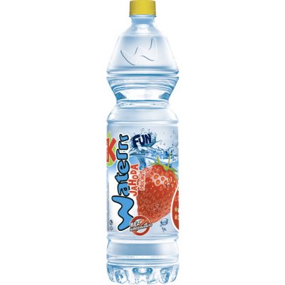KUBÍK Waterrr jahoda 1,5 l PET – Zboží Dáma