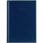 Libra A5 denní 2027 modrá tmavá – Zboží Mobilmania