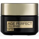 Přípravek na vrásky a stárnoucí pleť L'Oréal Age Perfect Cell Renew denní krém proti vráskám spf30 50 ml
