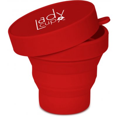 LadyCup Sterilizační kelímek červený – Zboží Dáma