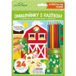 Omalovánky s razítkem CONCORDE Zvířátka na farmě – Sleviste.cz