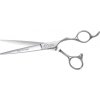Kadeřnické nůžky Olivia Garden SilkCut Pro Shear 6,5" stříbrné SI-PRO6.50