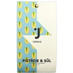 Jordis Bílá čokoláda s pistáciemi z Bronte a Maldonskou solí 50 g – Zboží Dáma
