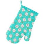 TORO CHŇAPKA KUCHYŇSKÁ VÁNOČNÍ TYRKYS 18 x 30 CM – Sleviste.cz