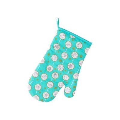 TORO CHŇAPKA KUCHYŇSKÁ VÁNOČNÍ TYRKYS 18 x 30 CM – Sleviste.cz