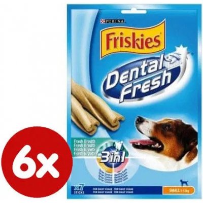 Friskies DENTAL FRESH dog SMALL 6 x 110 g