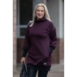 Italy fashion Mikinošaty LIVIA Tmavě zelená – Zboží Dáma