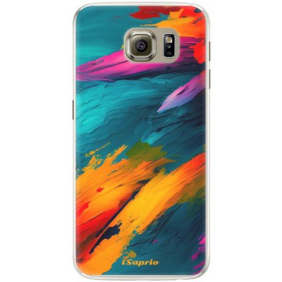 Pouzdro iSaprio - Blue Paint - Samsung Galaxy S6 Edge