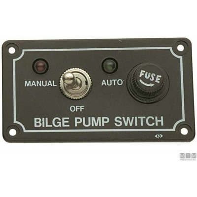 Bilge Pump Control Panel 12/24 V – univerzální panel pro čerpadla – Zbozi.Blesk.cz