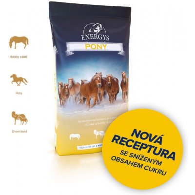 Energy's Pony NOVÁ RECEPTURA 25 kg – Zboží Mobilmania
