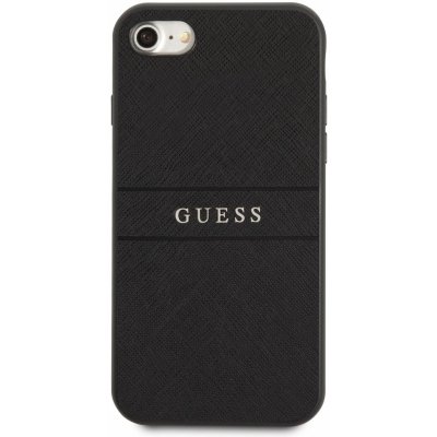 Pouzdro Guess PU Leather Saffiano Apple iPhone 14 Plus, černé
