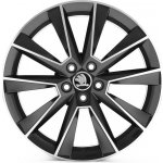 Škoda SAVIO 7x17 5x100 ET46 black – Sleviste.cz