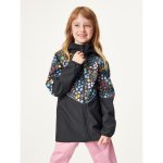 Unuo Slim dětská softshellová bunda s fleecem Zahrada černá – Zbozi.Blesk.cz