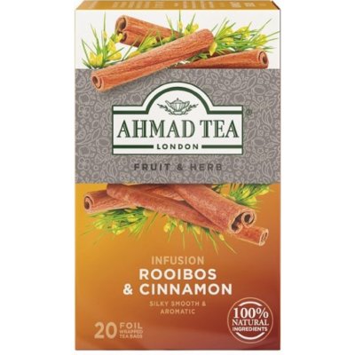 Ahmad Tea Rooibos a skořice 20 x 1,5 g – Zbozi.Blesk.cz