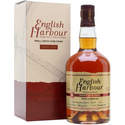 English Harbour sherry cask 46% 0,7 l (karton) – Hledejceny.cz