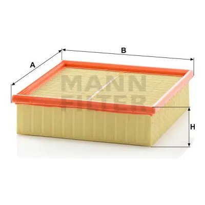 MANN FILTER Vzduchový filtr C 22 117 – Hledejceny.cz