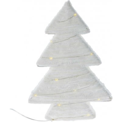 Home Styling Collection Dekorativní vánoční stromeček z materiálu s LED 30 cm – Hledejceny.cz