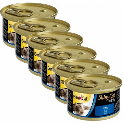 GimCat ShinyCat tuňák 6 x 70 g