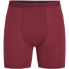 Boxerky, trenky, slipy Icebreaker Mens Anatomica Long Boxers Port