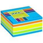 Stick´n Samolepicí bločky Stick´n by Hopax - 76 x 76 mm / 400 lístků / neon mix modrá – Hledejceny.cz