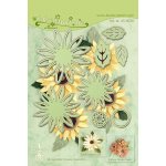 Vyřezávací kovová a embosovací šablona Leabilities Chryzantéma 7 ks – Hledejceny.cz
