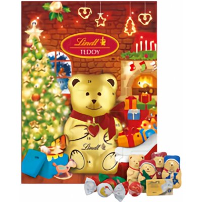 Lindt Adventní kalendář Teddy stromeček 170g – Sleviste.cz