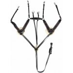 HKM Anglický poprsák s martingalem černá – Hledejceny.cz